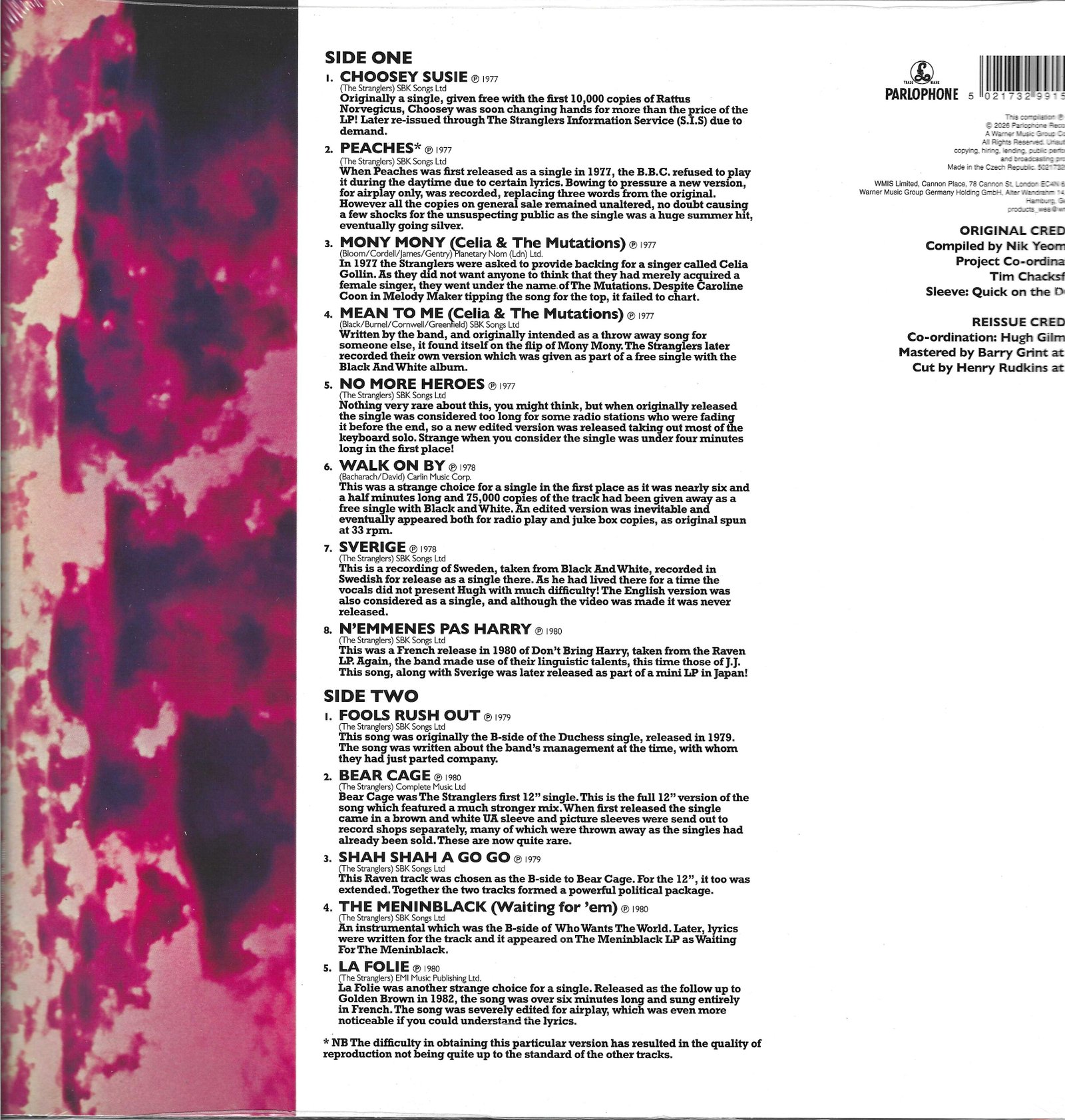 Back cover of 5021732991591
